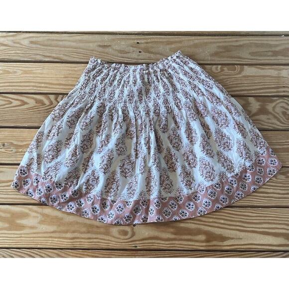Marea Smock Waist Skirt Size Small Women’s Pink - Picture 1 of 7